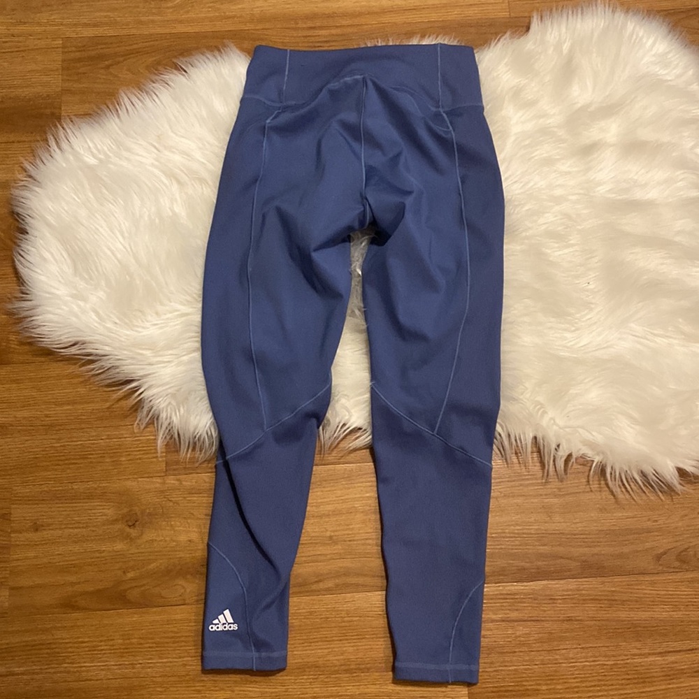 ADIDAS CAPRI WORKOUT LEGGINGS - Picture 2 of 4